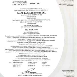 Certificazioni qualità nuovo